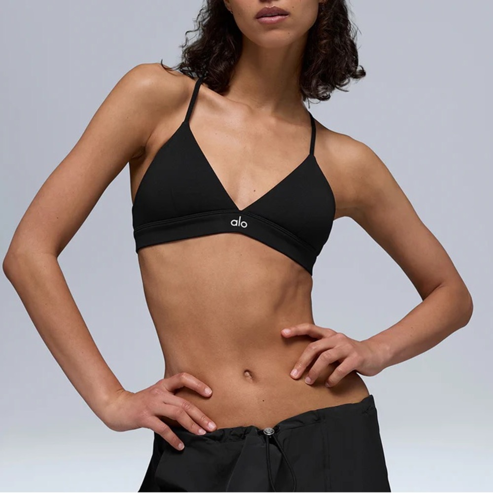Alo Yoga Splendor Bra Black XS - Picture 5 of 6
